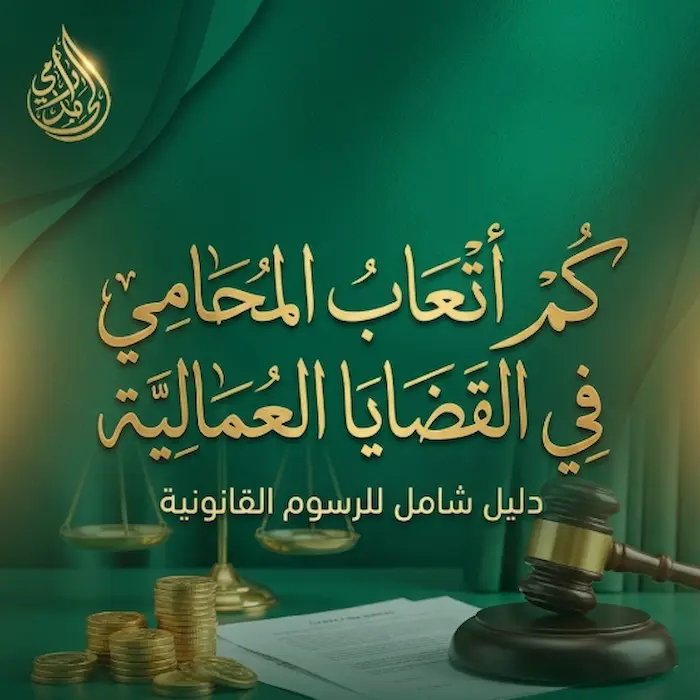 كم أتعاب المحامي في القضايا العمالية؟ دليلك المالي الشامل لاسترداد حقوقك الوظيفية 2 كم اتعاب المحامي في القضايا العمالية