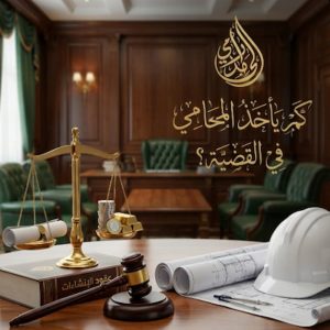 كم ياخذ المحامي في القضية