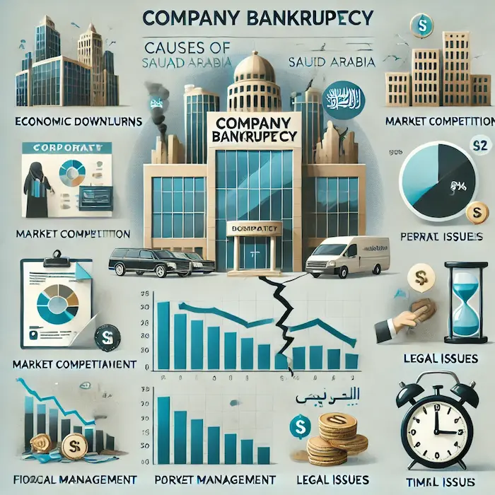 ما هي أسباب إفلاس الشركات بالسعودية: إليك التفاصيل